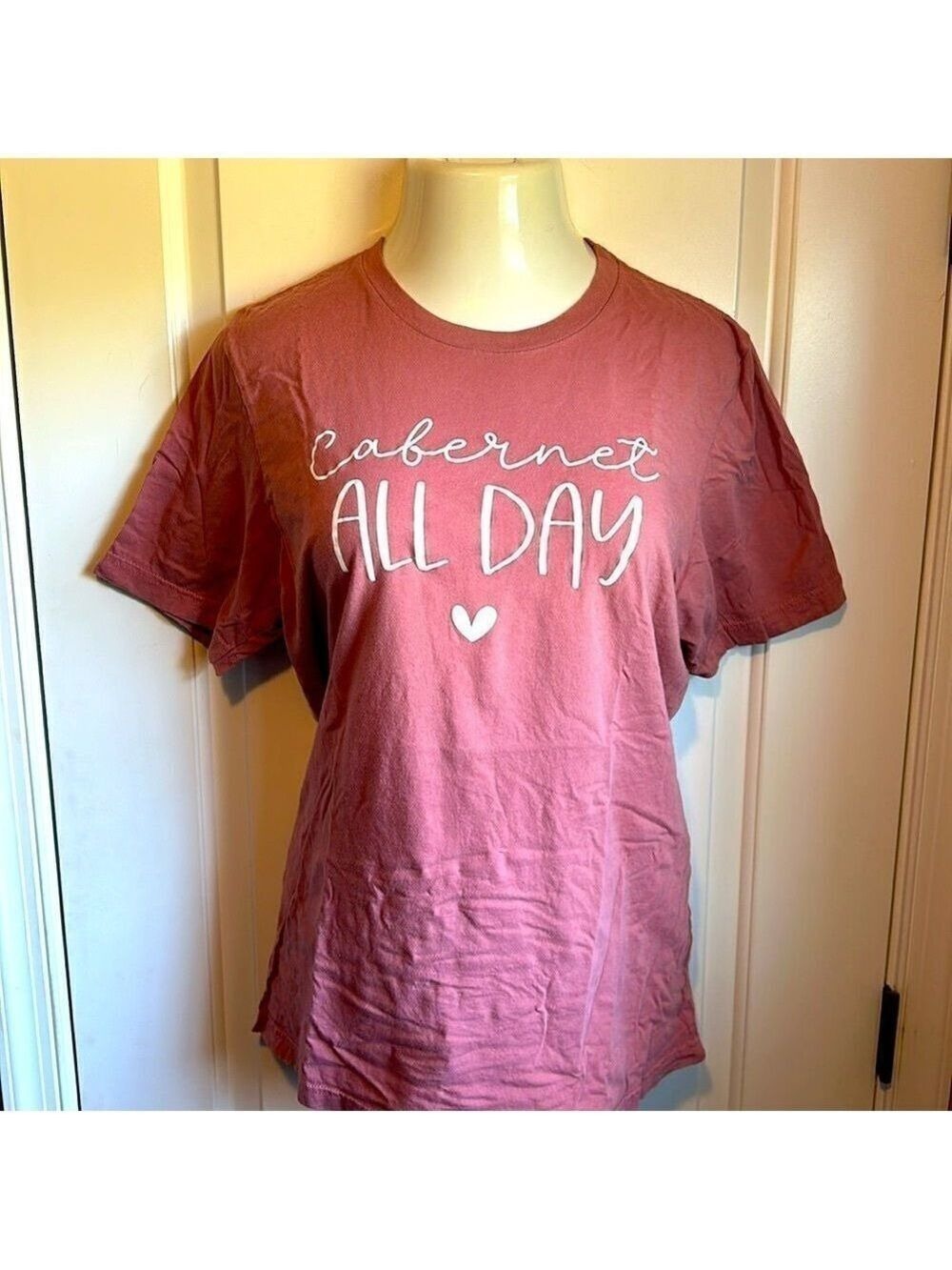 Cabernet All Day ❤️ tshirt - Picture 3 of 5